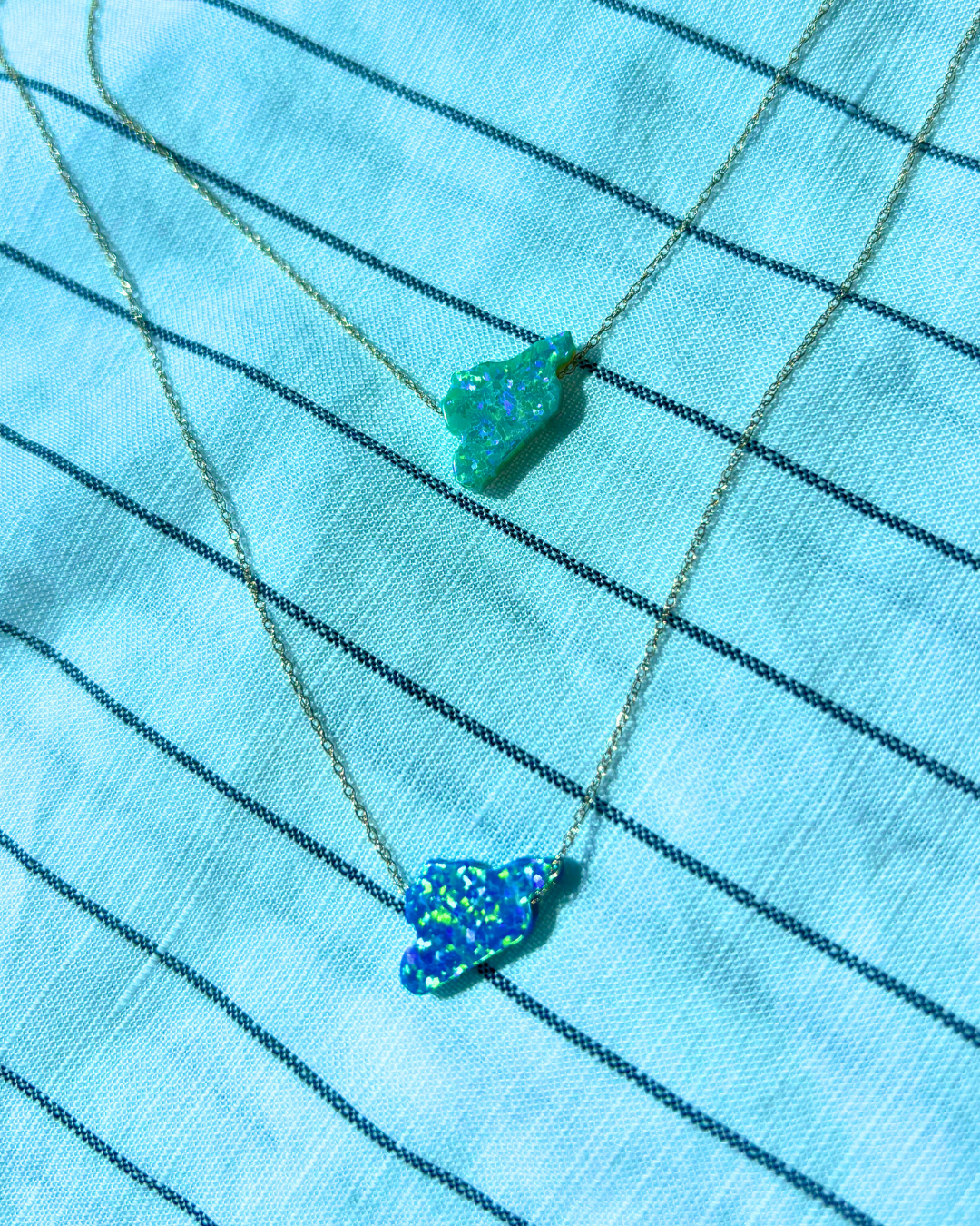 Free Syria Necklace - Turquoise