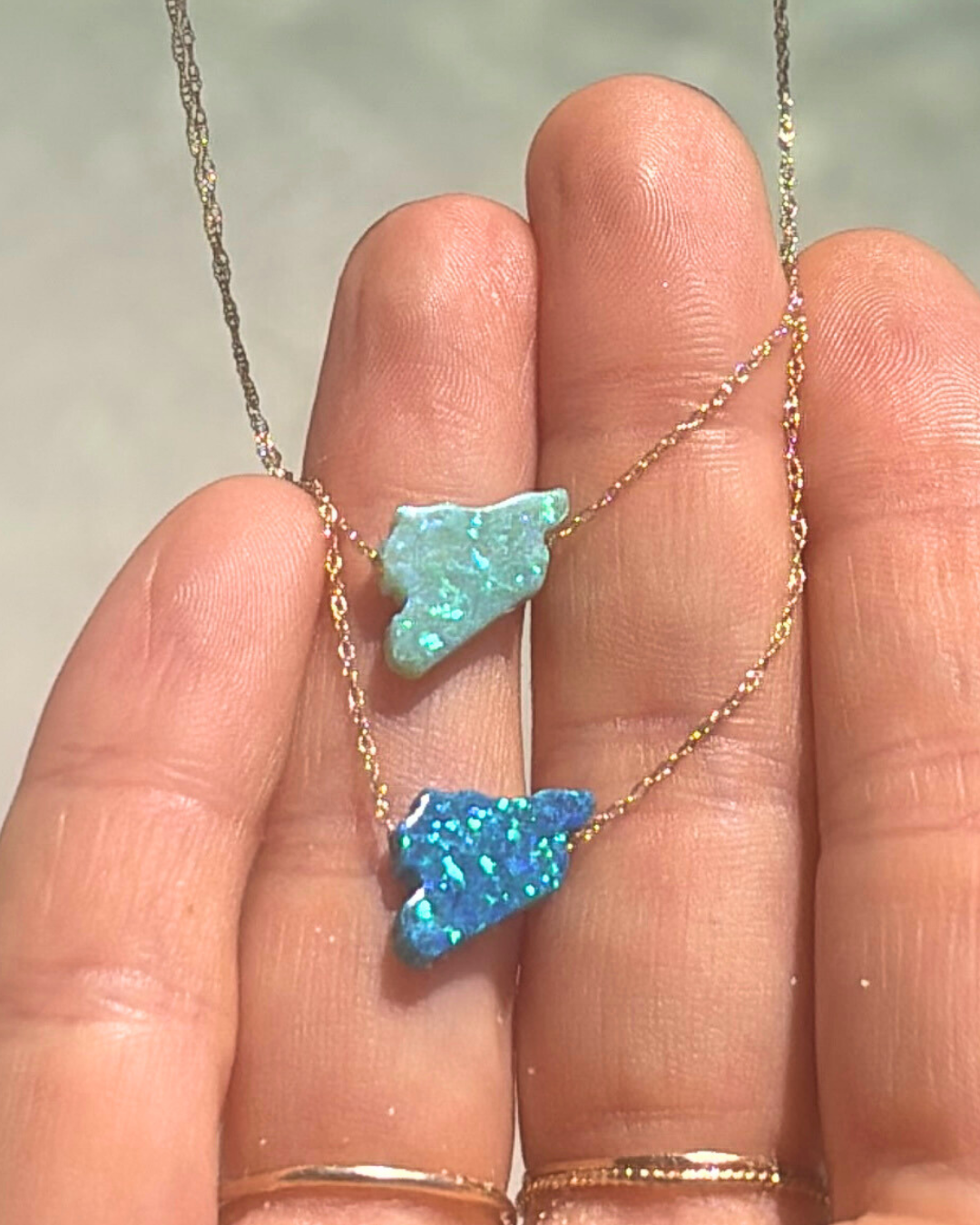 Free Syria Necklace - Turquoise