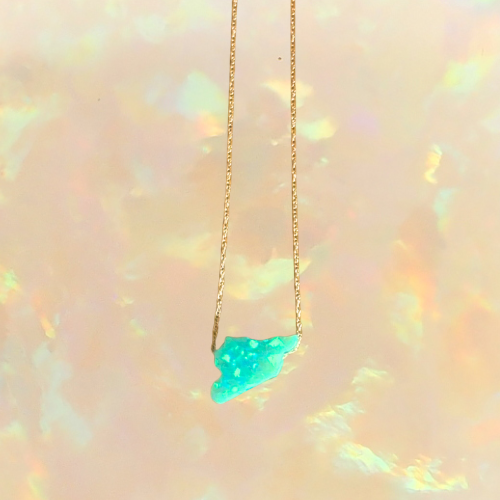 Free Syria Necklace - Green