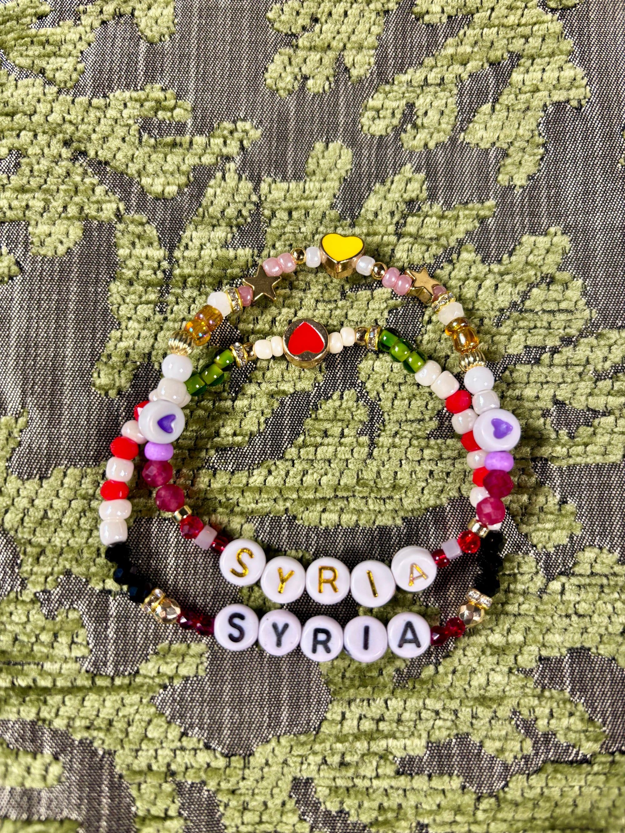 Free Syria 💚 Friendship Bracelet