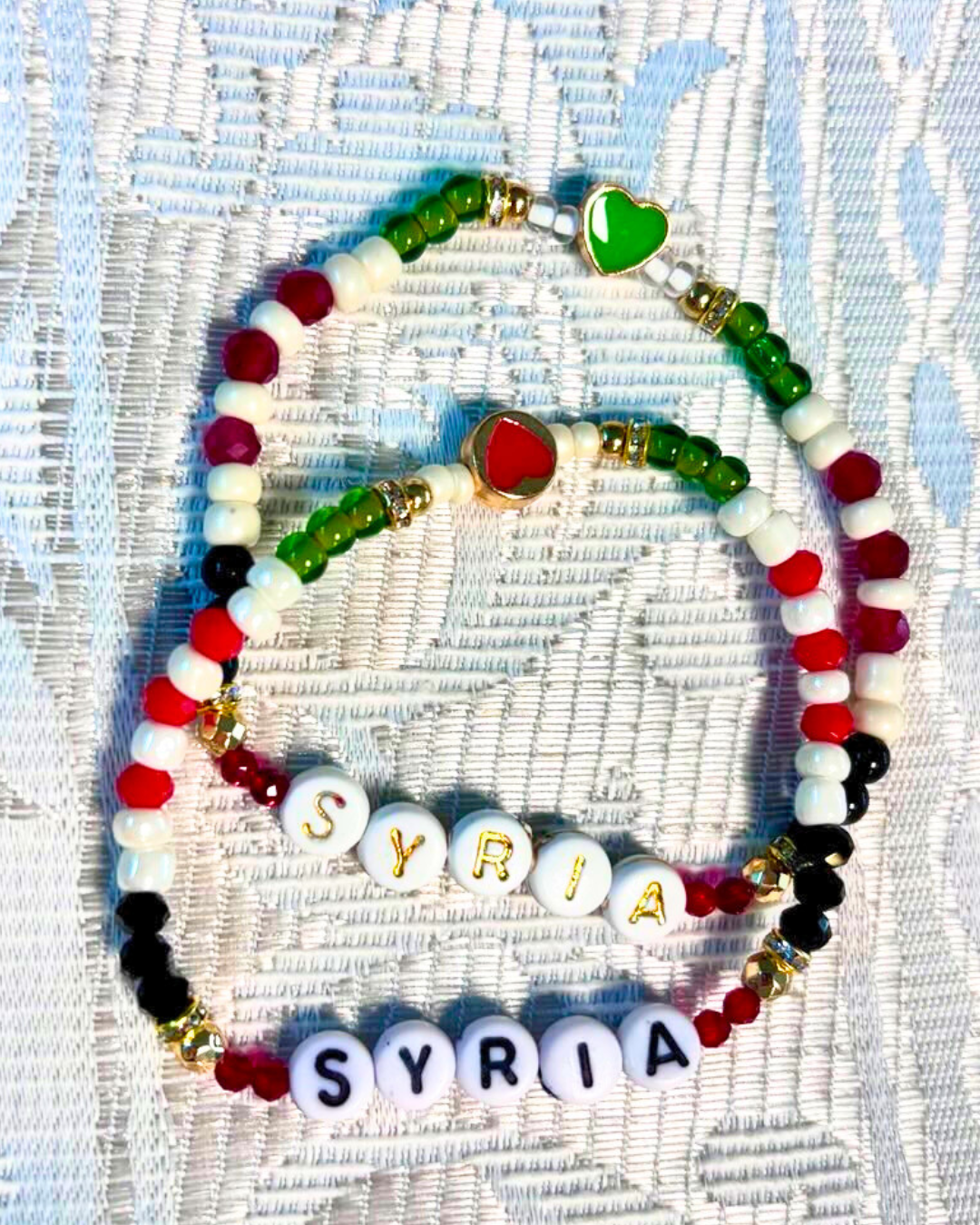 Free Syria 💚 Friendship Bracelet