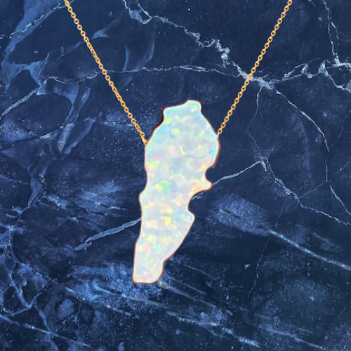 Lebanon Necklace - White