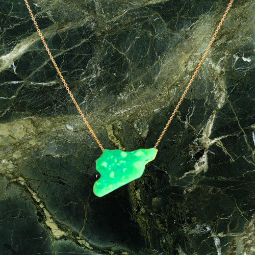 Free Syria Necklace - Green