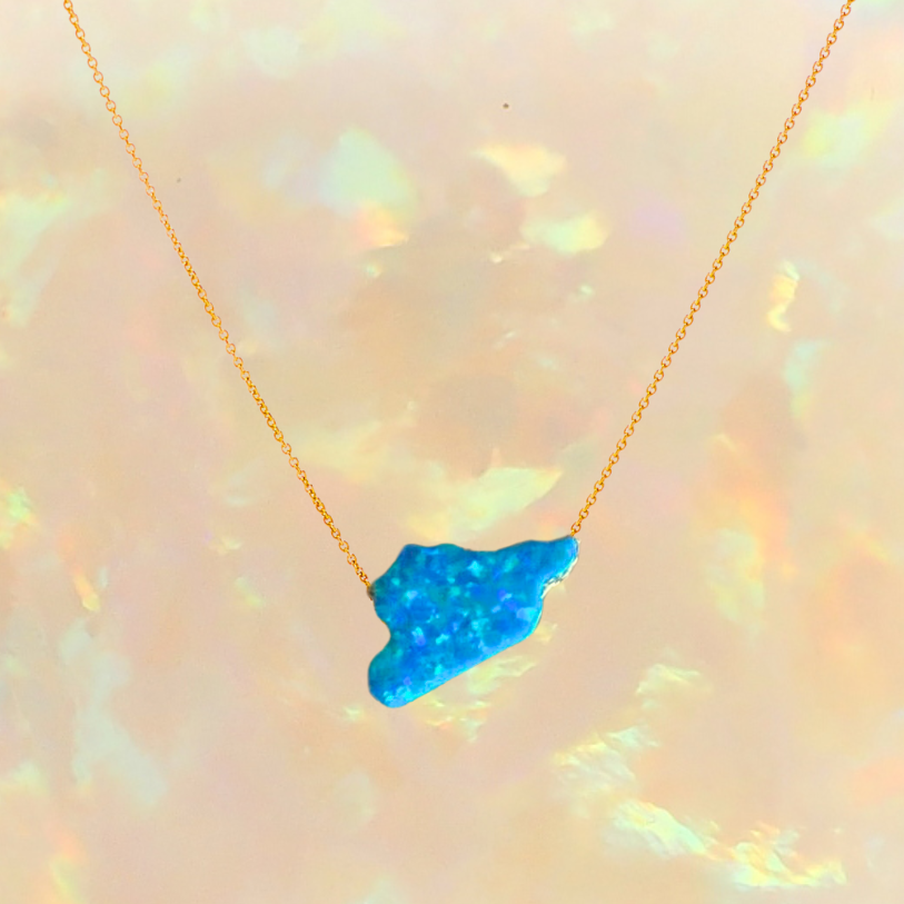 Free Syria Necklace - Turquoise